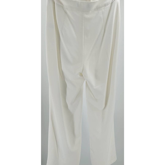 Lulu's White Wide Leg Pants - Picture 6 of 9